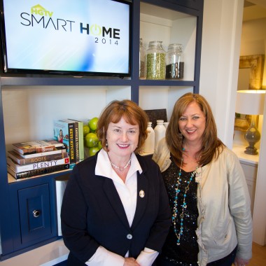 Nancy McNulty and Dana Tucker at the HGTV Smart Home 2014