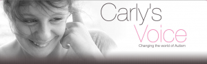 Photo from Carly's Voice the blog of Carly Fleischmann.