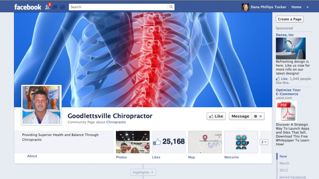 Goodlettsville Chiropractor Facebook Page