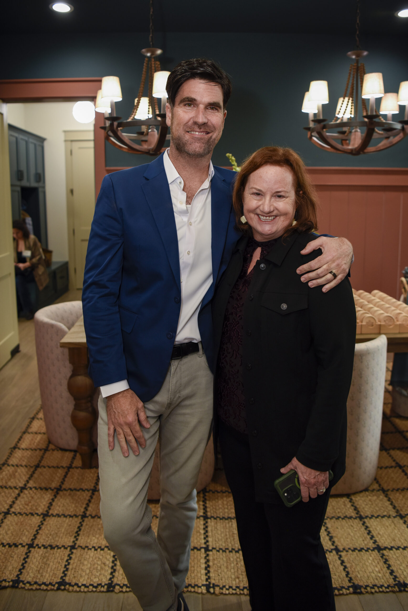 Designer Brian Patrick Flynn, Publicist Nancy McNulty